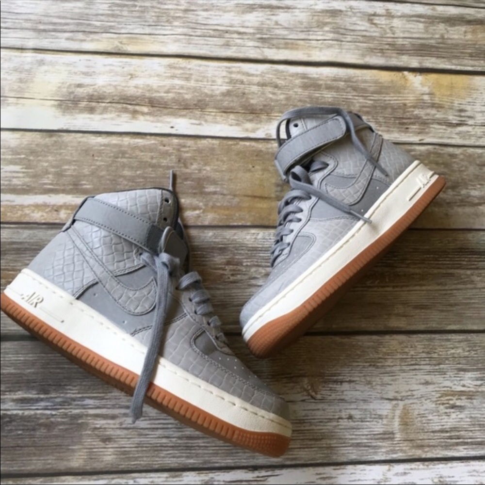 Nike Snake Print Air Force Ones